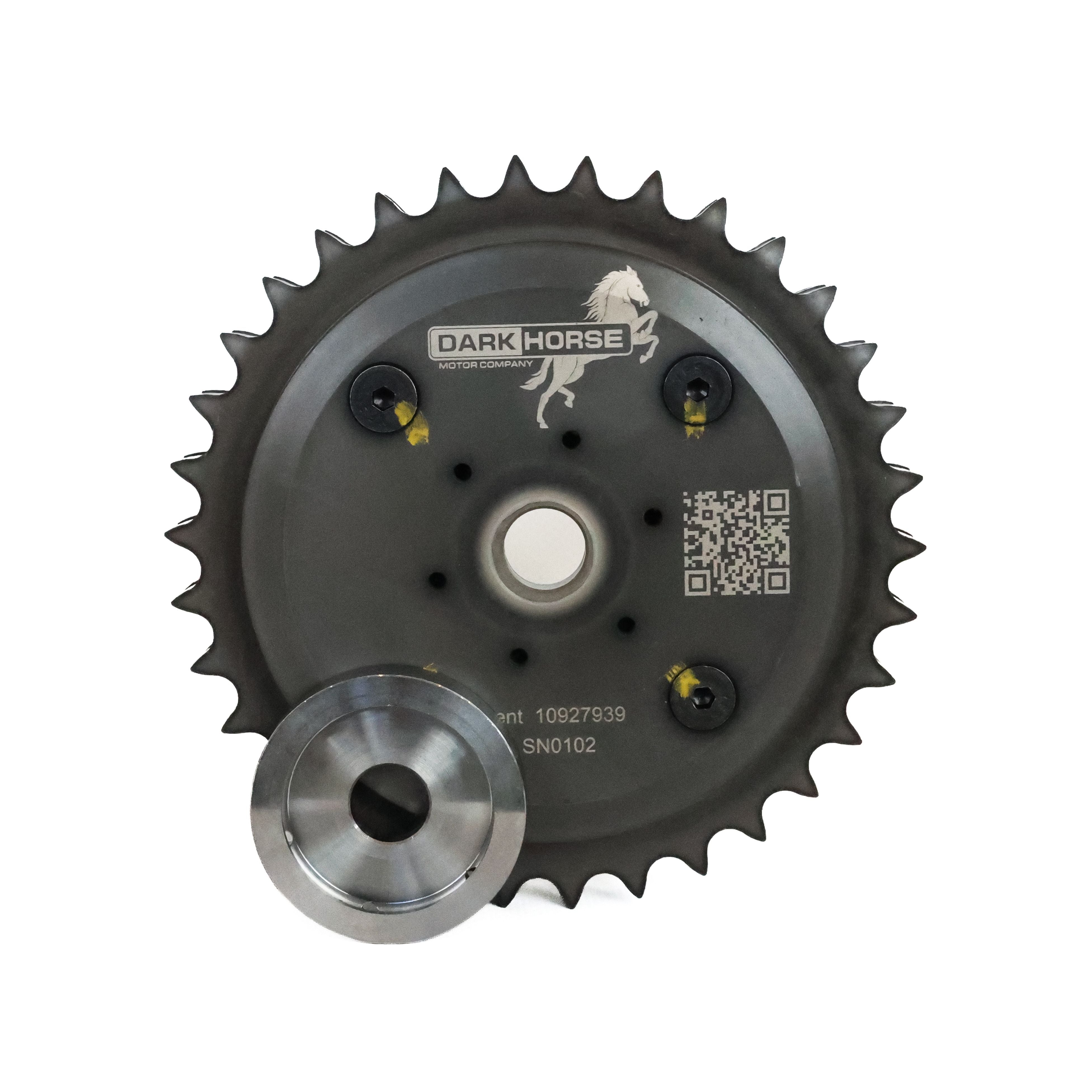 デモニオ 4コン Darkhorse Man O' War Motorsprocket 34 TOOTH TWIN CAM 2007-16