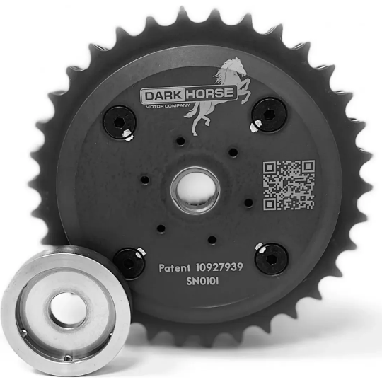 Darkhorse Man O' War Motorsprocket (34T) system for Harley-Davidson '18-'24 Milwaukee 8 Wide Tire Softail Models®