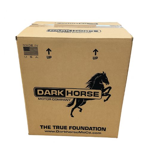 Shipping box for complete short block